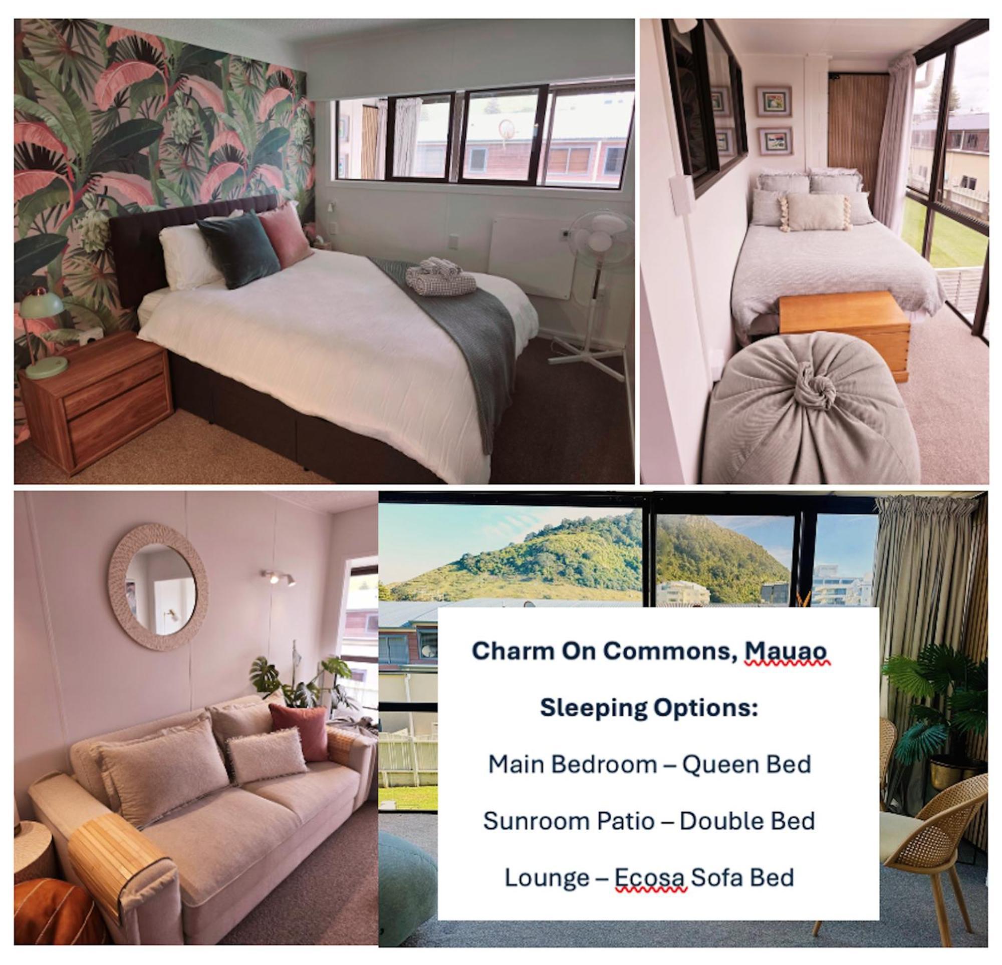 Apartmán Charm On Commons, Mauao Mount Maunganui Exteriér fotografie